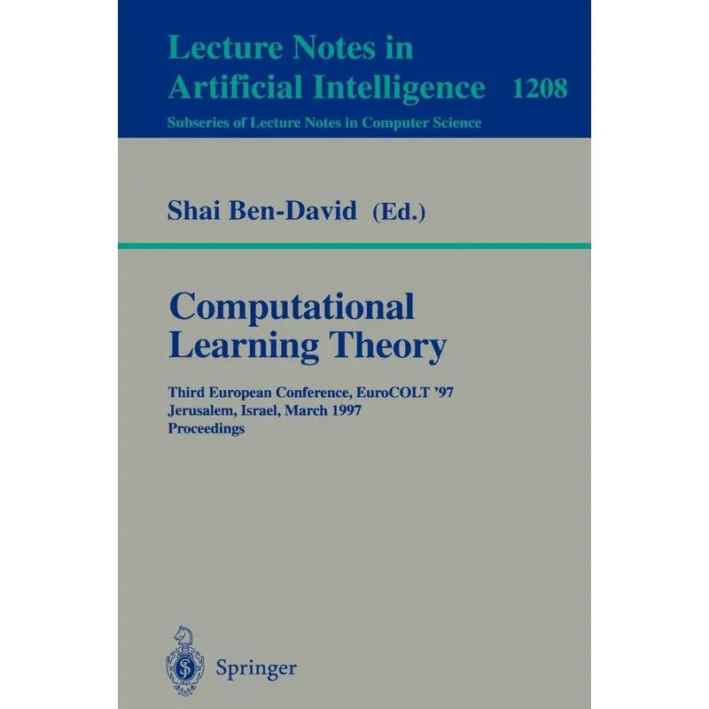 Computational Learning Theory
