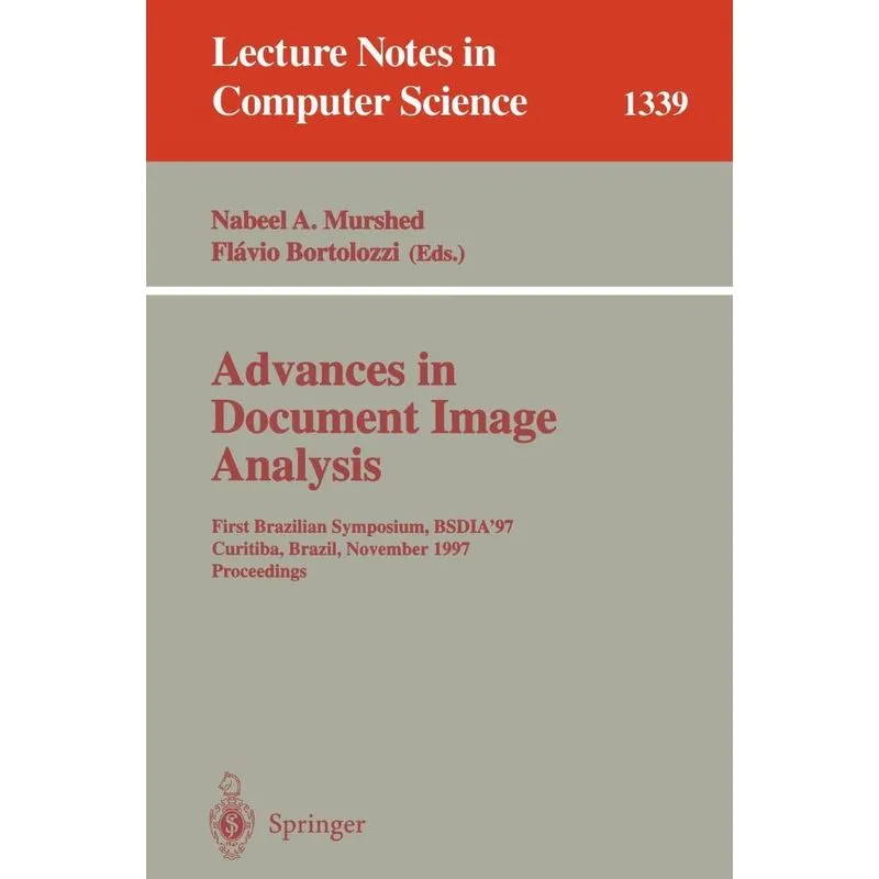 Advances in Document Image Analysis