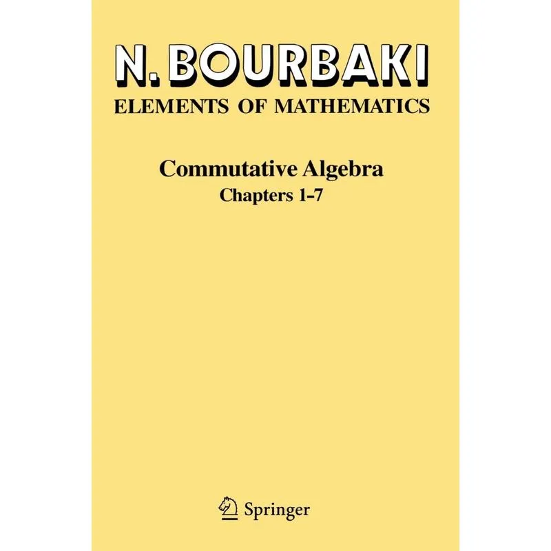 Commutative Algebra