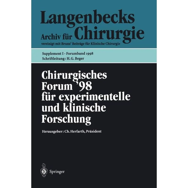 Chirurgisches Forum 98