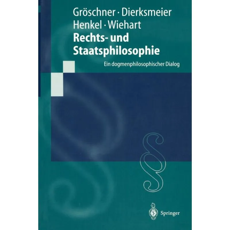 Rechts- und Staatsphilosophie