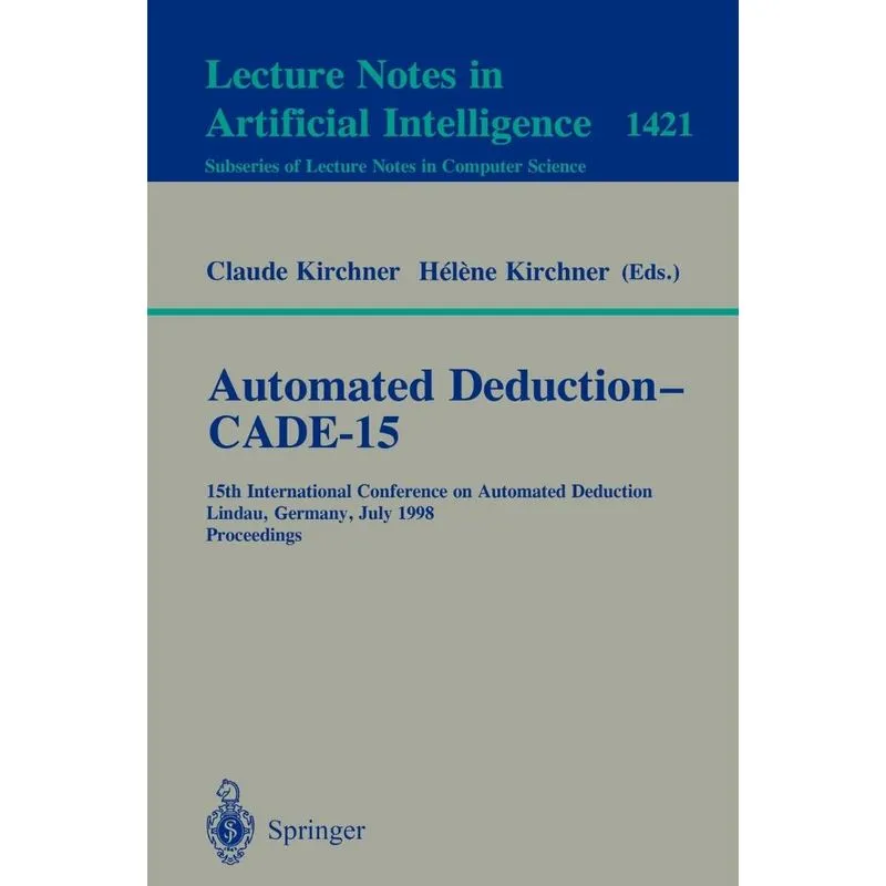 Automated Deduction - CADE-15