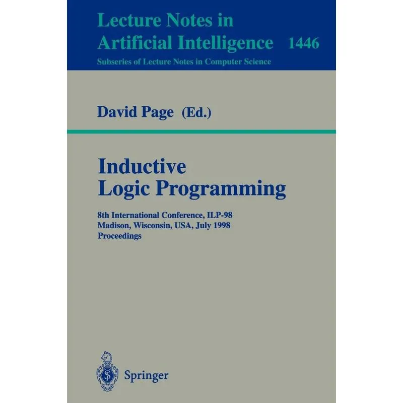Inductive Logic Programming