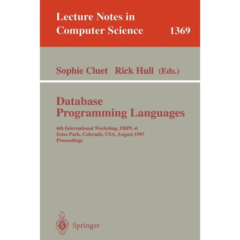 Database Programming Languages