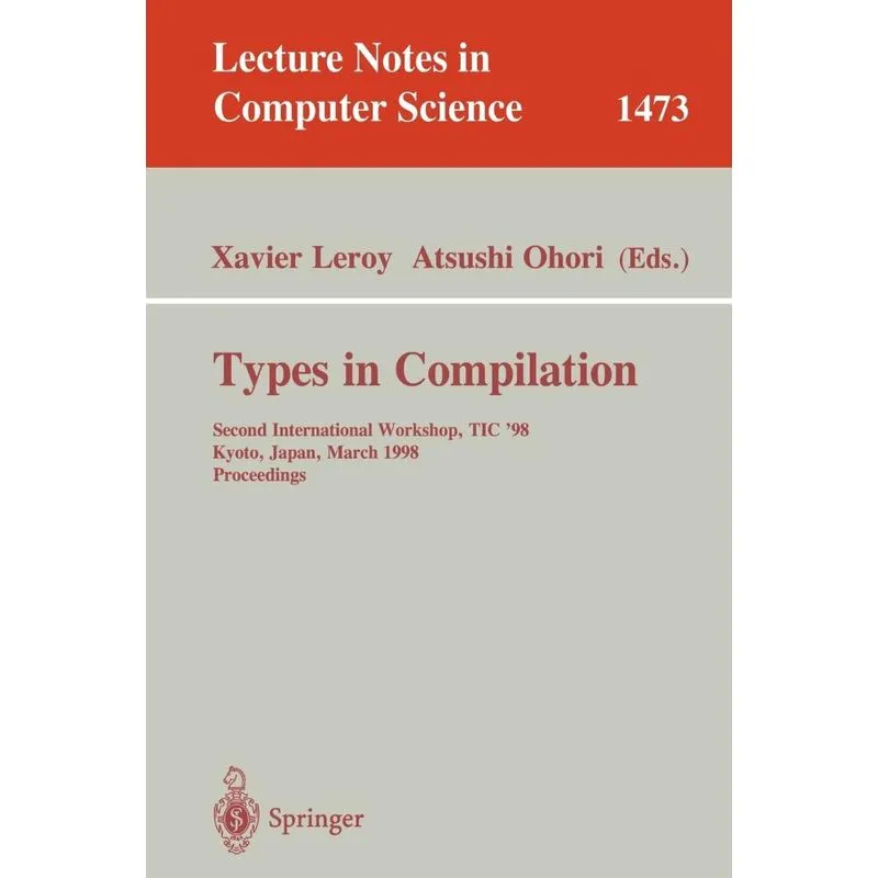 Types in Compilation