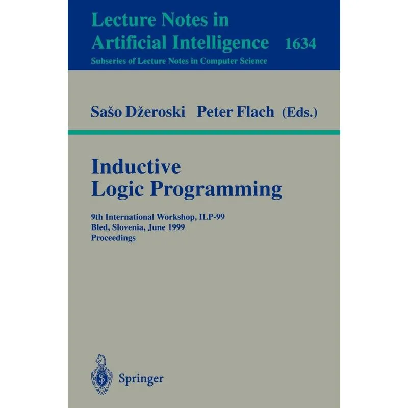 Inductive Logic Programming