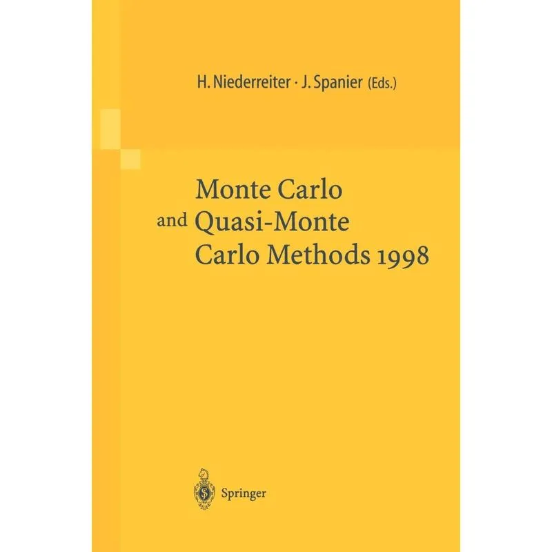Monte-Carlo and Quasi-Monte Carlo Methods 1998