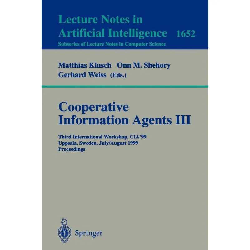 Cooperative Information Agents III