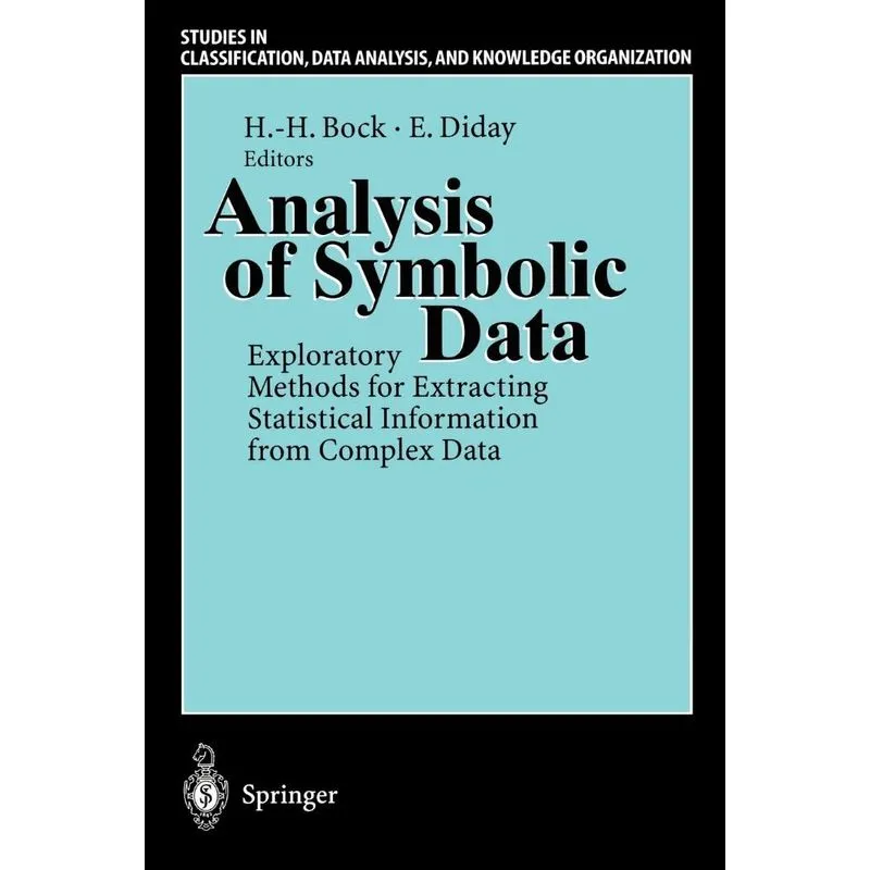 Analysis of Symbolic Data
