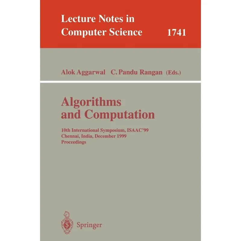 Algorithms and Computations
