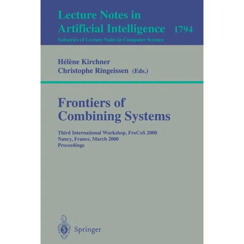 Frontiers of Combining Systems