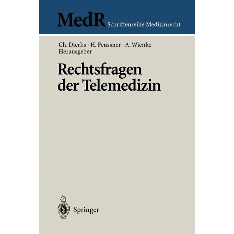 Rechtsfragen der Telemedizin