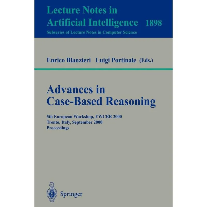 Advances in Case-Based Reasoning