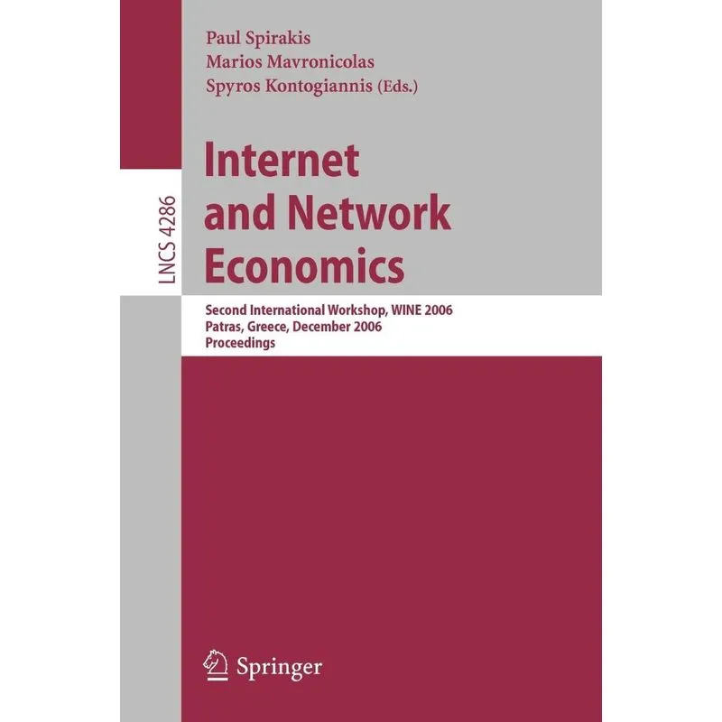 Internet and Network Economics