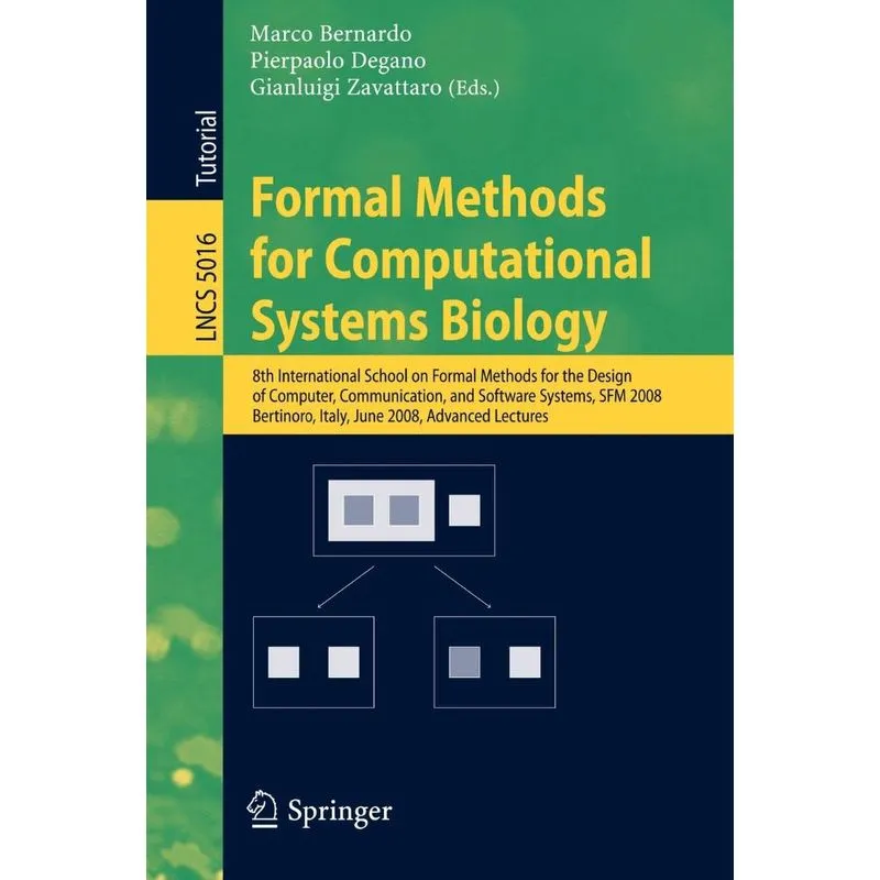 Formal Methods for Computational Systems Biology