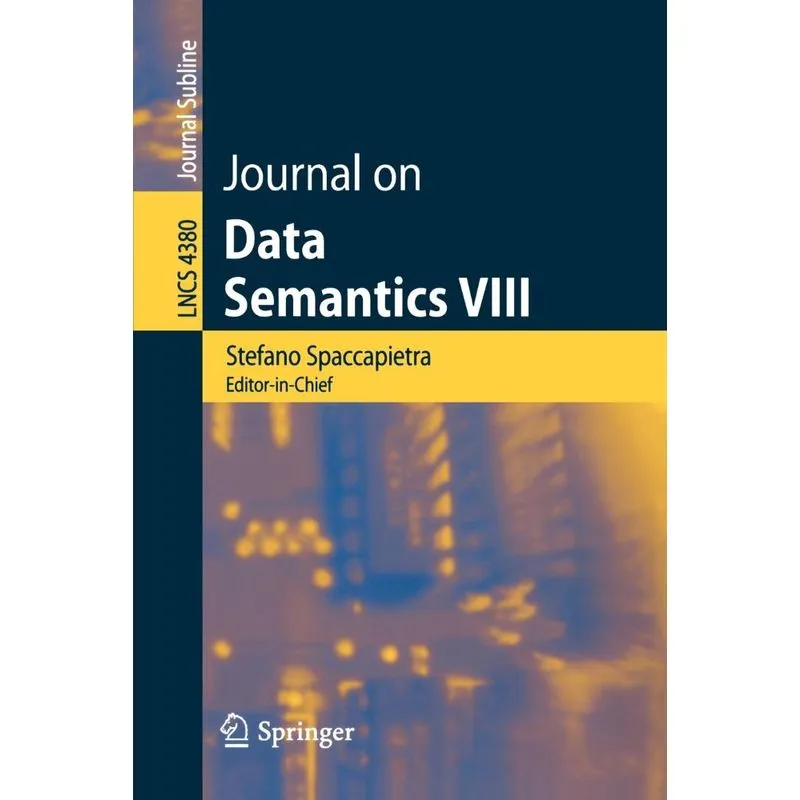 Journal on Data Semantics VIII