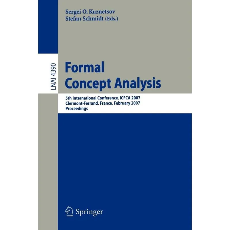 Formal Concept Analysis