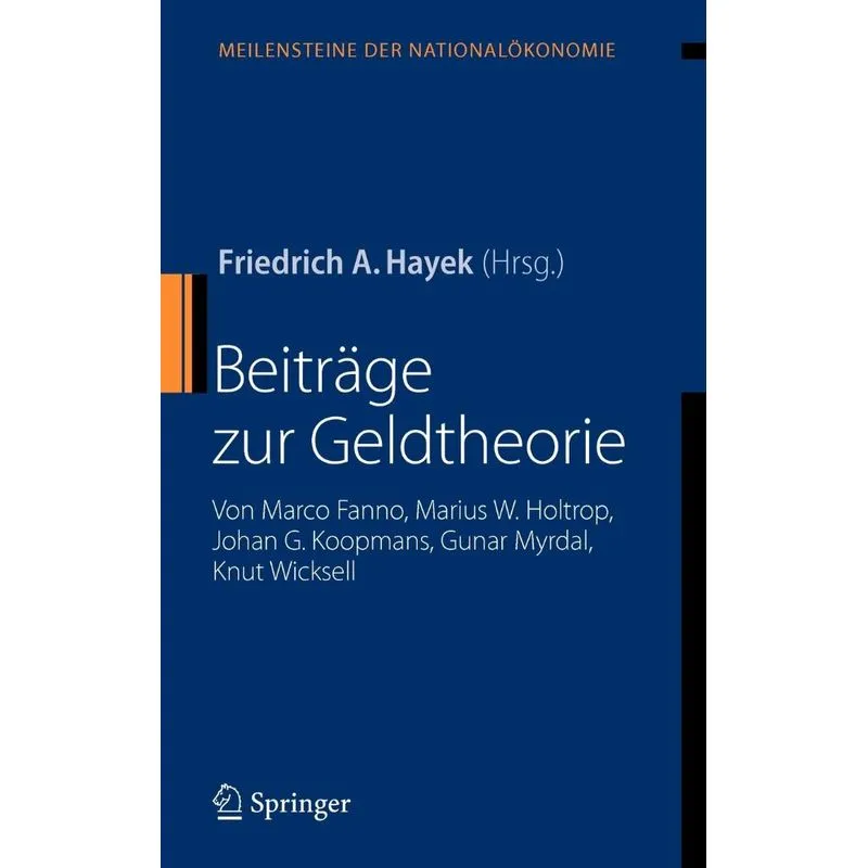 Beiträge zur Geldtheorie