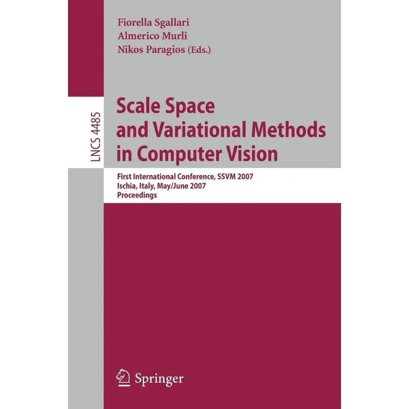 Scale Space and Variational Methods in Computer Vision