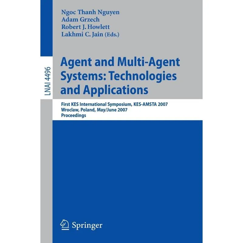 Agent and Multi-Agent Systems