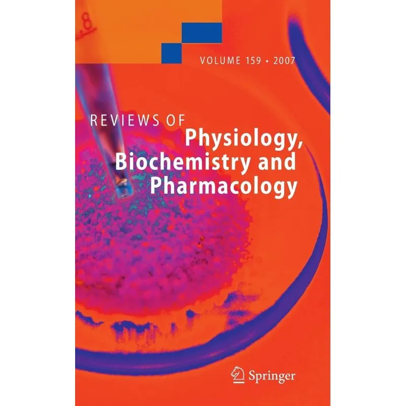 Reviews of Physiology, Biochemistry and Pharmacology, Volum
