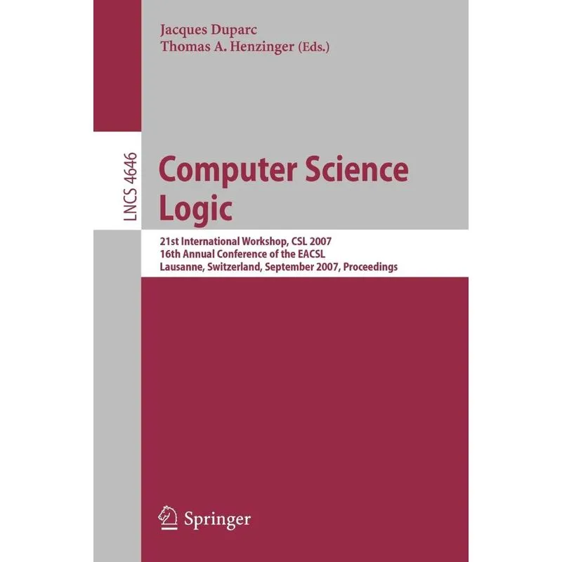 Computer Science Logic