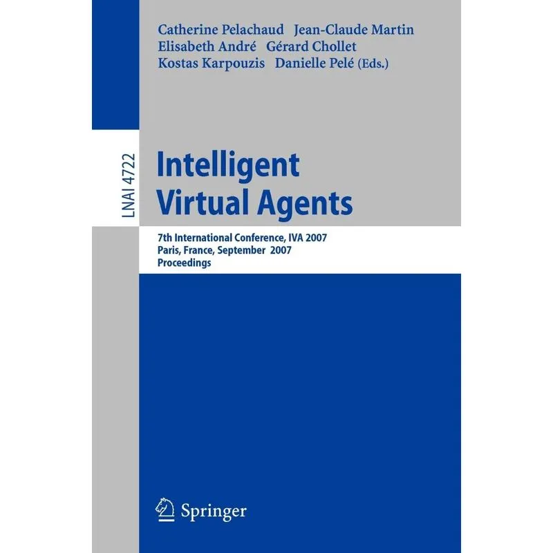 Intelligent Virtual Agents