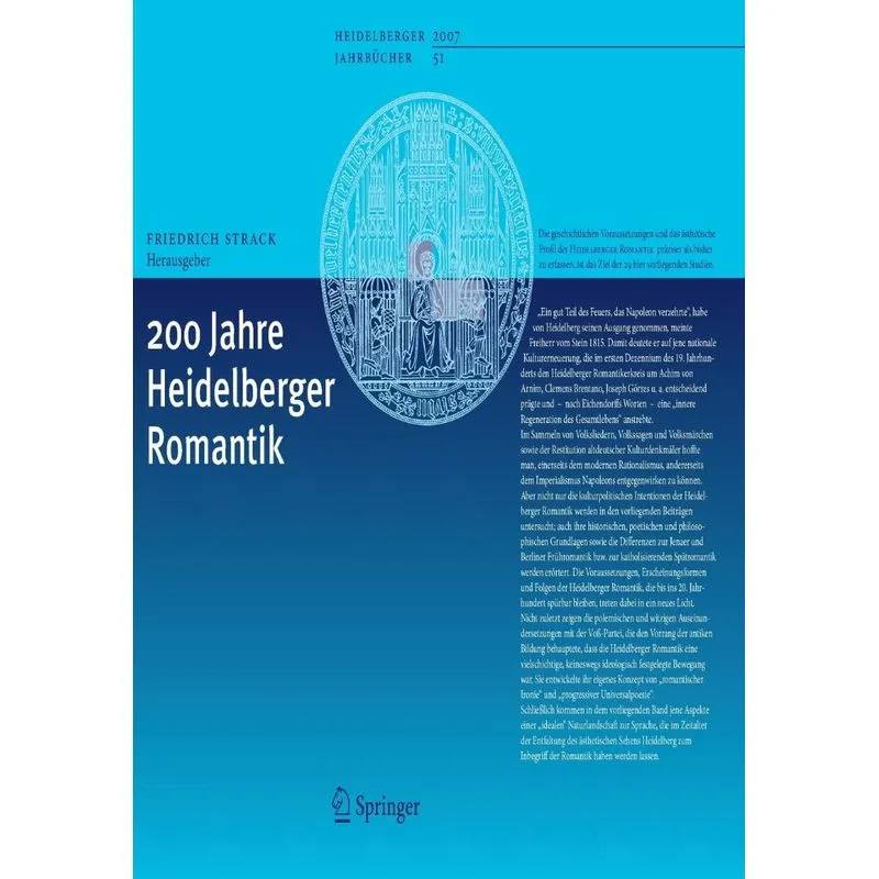 200 Jahre Heidelberger Romantik
