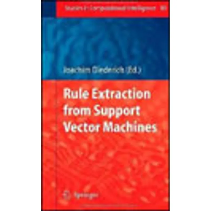 RULE EXTRACTION FROM SUPPORT VECTOR MACHINES