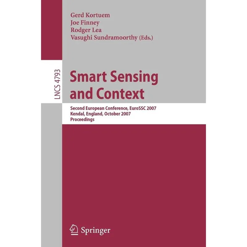 Smart Sensing and Context