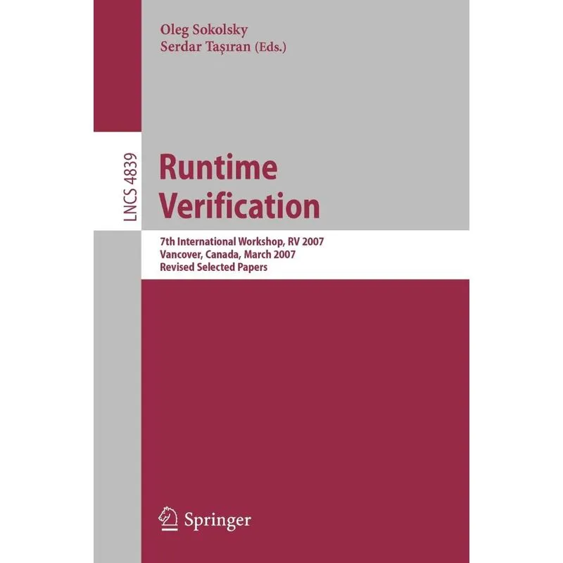 Runtime Verification
