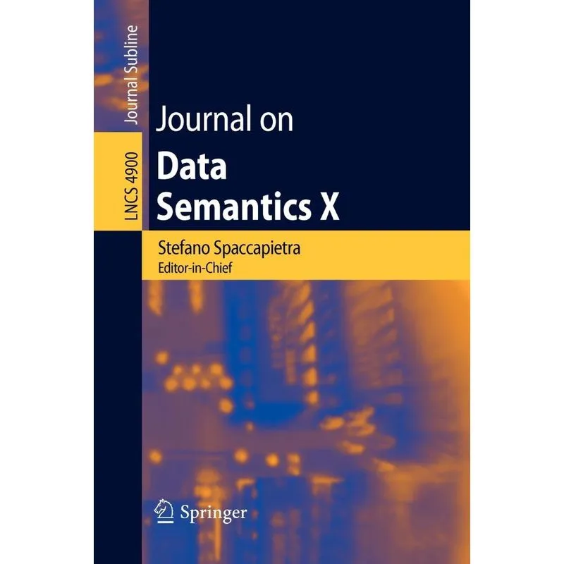 Journal on Data Semantics X