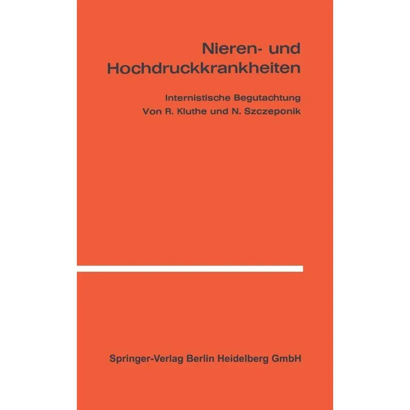 Nieren- und Hochdruckkrankheiten