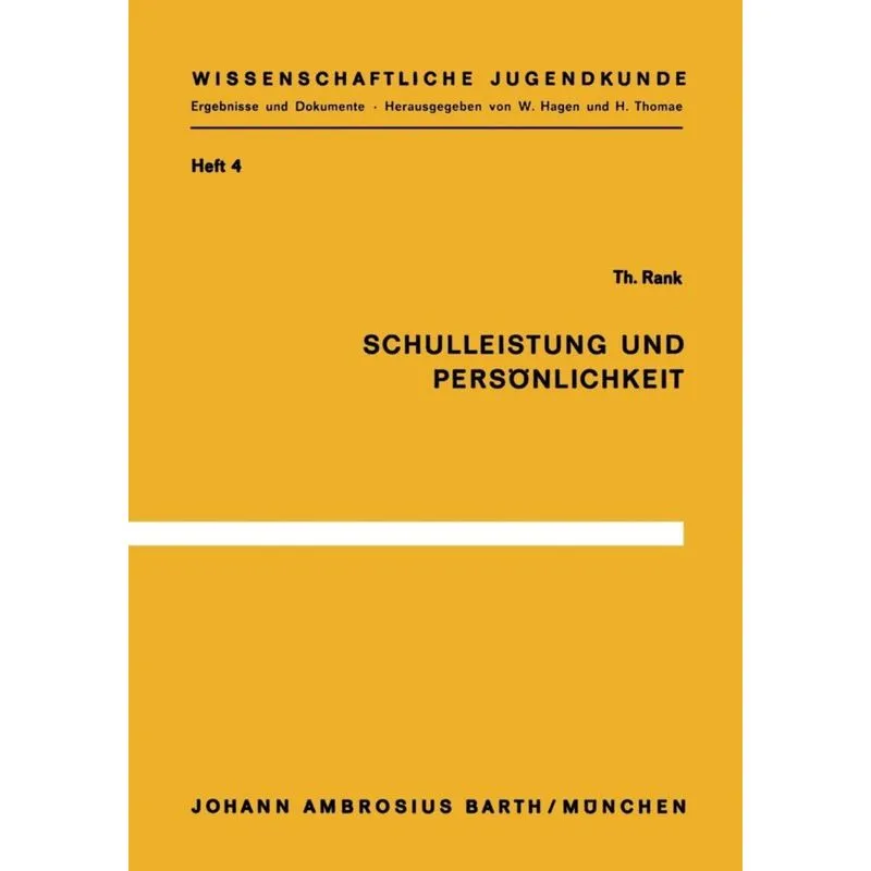 Schulleistung und Persönlichkeit