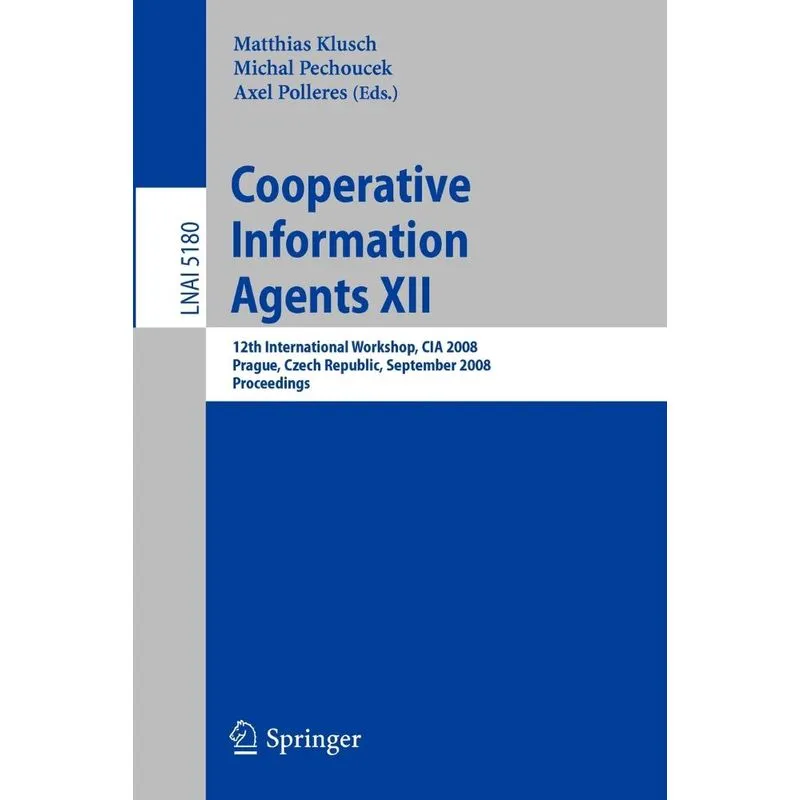 Cooperative Information Agents XII