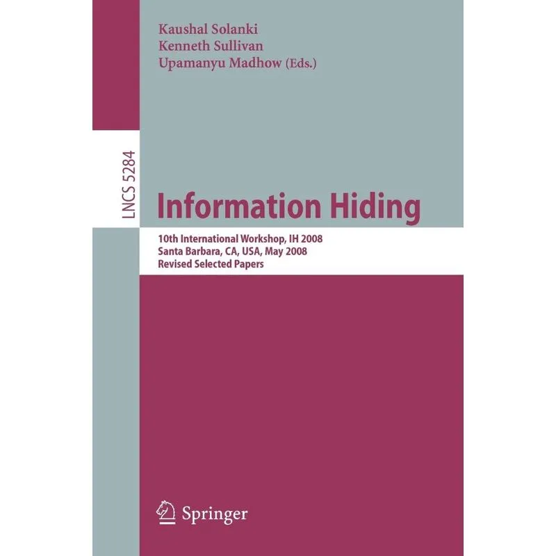 Information Hiding
