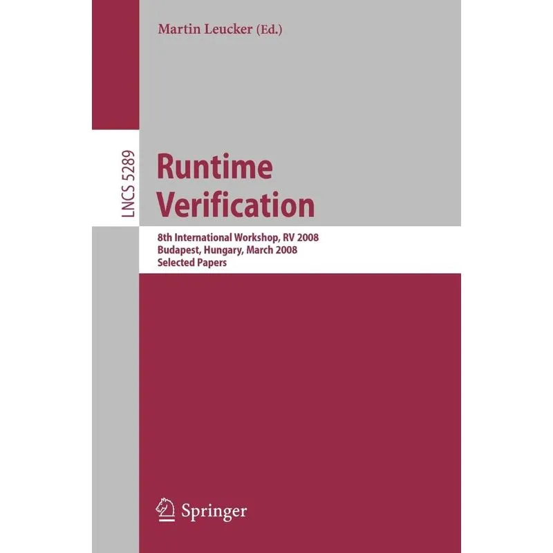 Runtime Verification