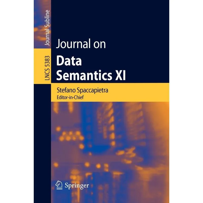 Journal on Data Semantics XI