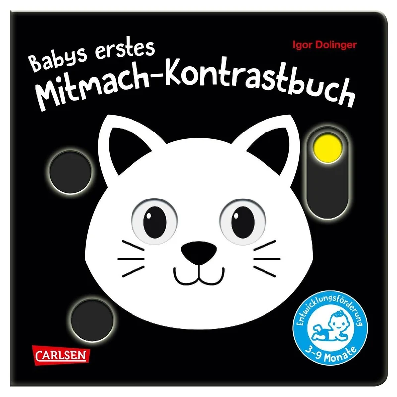 Babys erstes Mitmach-Kontrastbuch
