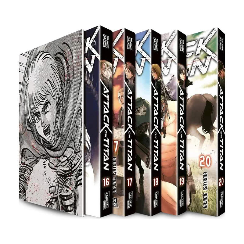 Attack on Titan - Sammelschuber Band 16-20