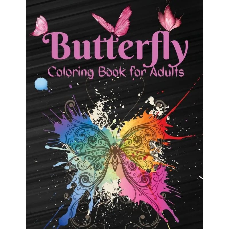 Butterfly Coloring Book for Adults