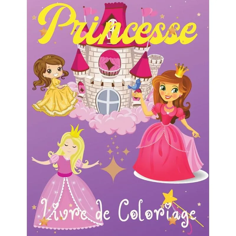 Princesse Livre de Coloriage