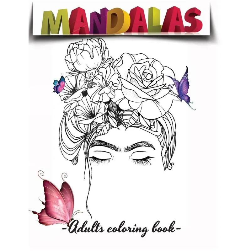 MANDALAS Adults Coloring Book
