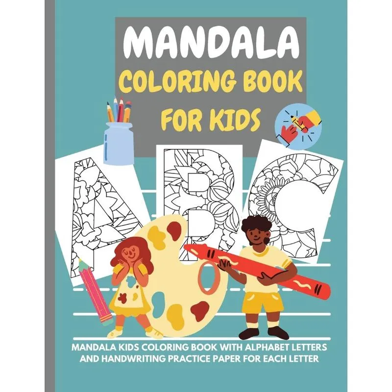 Mandala Coloring Book for Kids