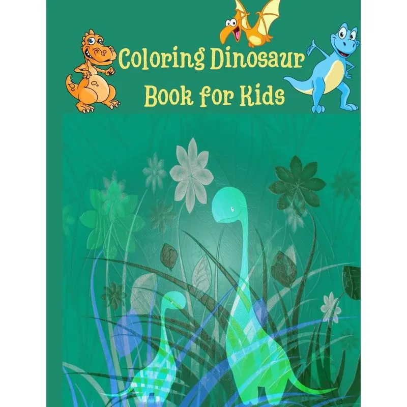 Coloring Dinosaur Book for Kids
