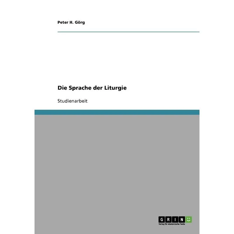 Die Sprache der Liturgie