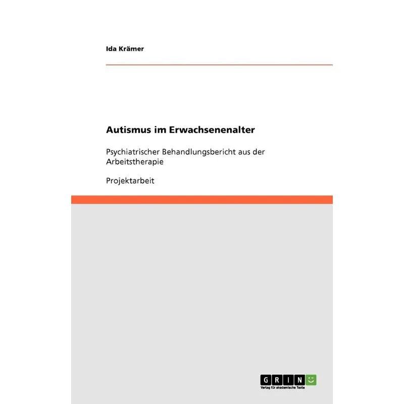 Autismus im Erwachsenenalter