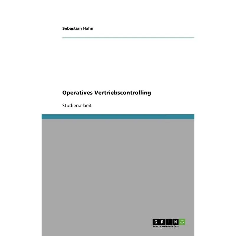 Operatives Vertriebscontrolling