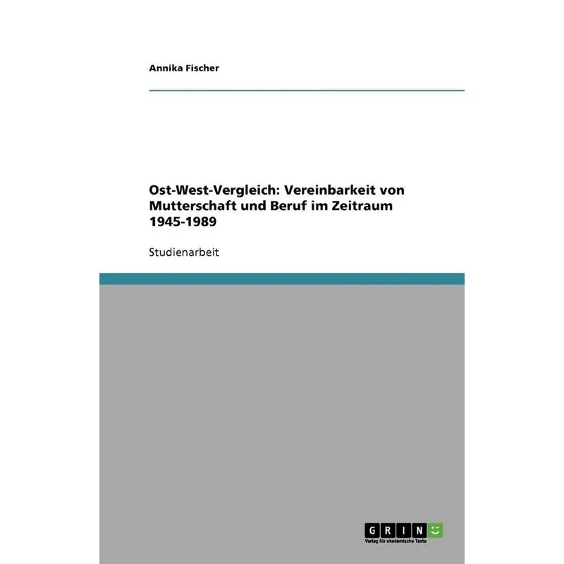 Ost-west-vergleich