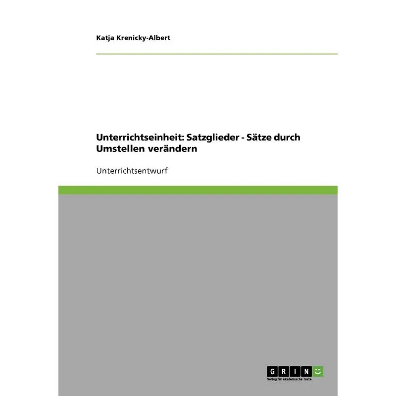 Unterrichtseinheit